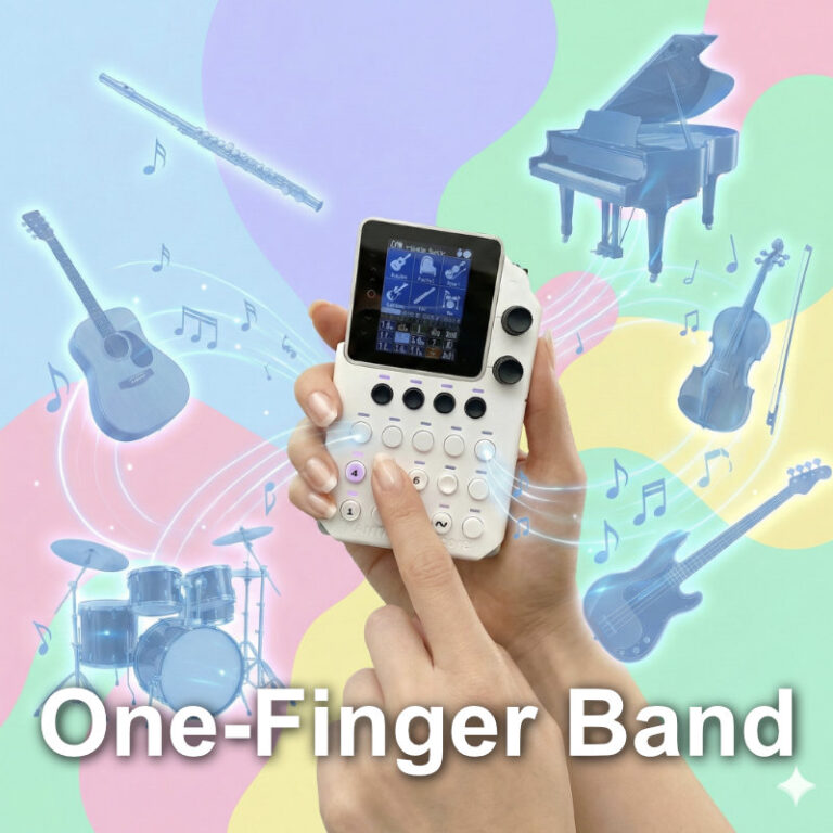 Band performance with one finger
